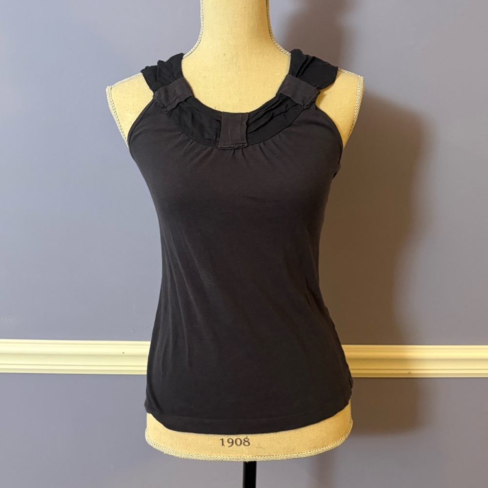 Chic Navy Sleeveless Tank Top